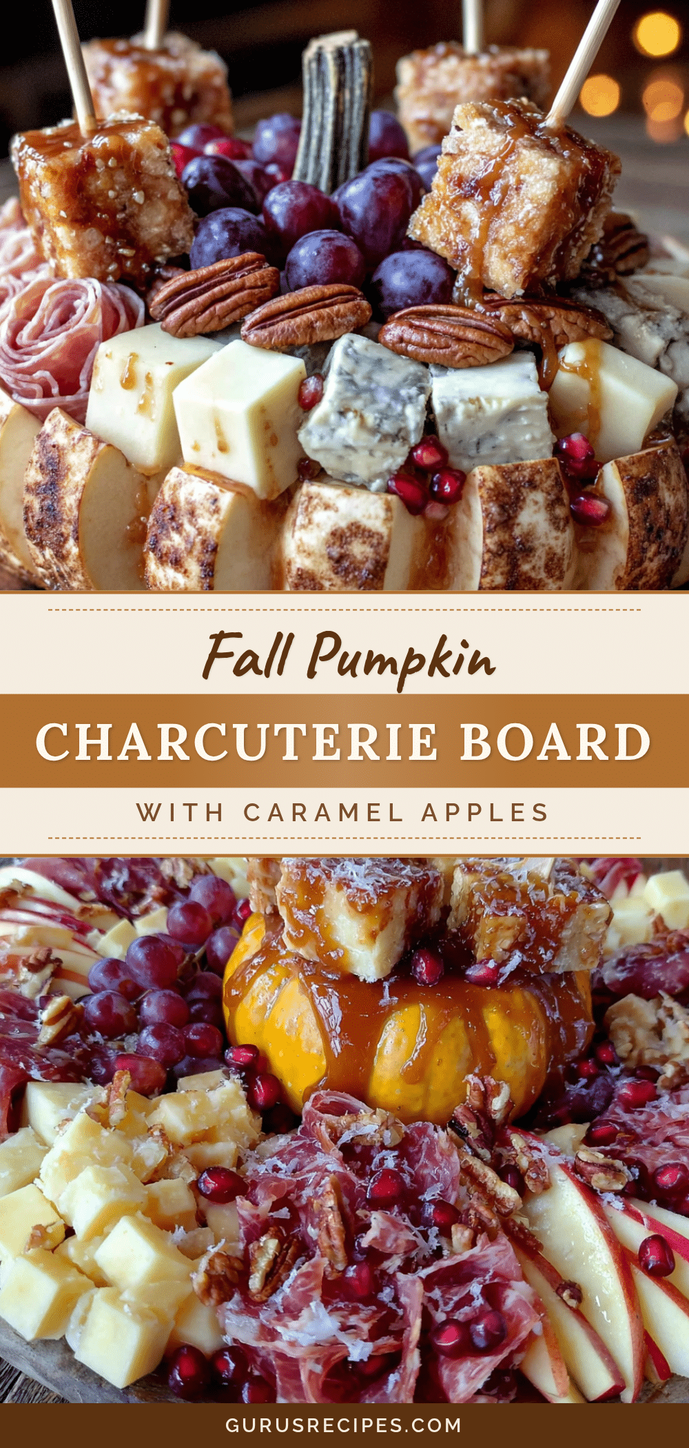 Pumpkin Charcuterie Board recipe