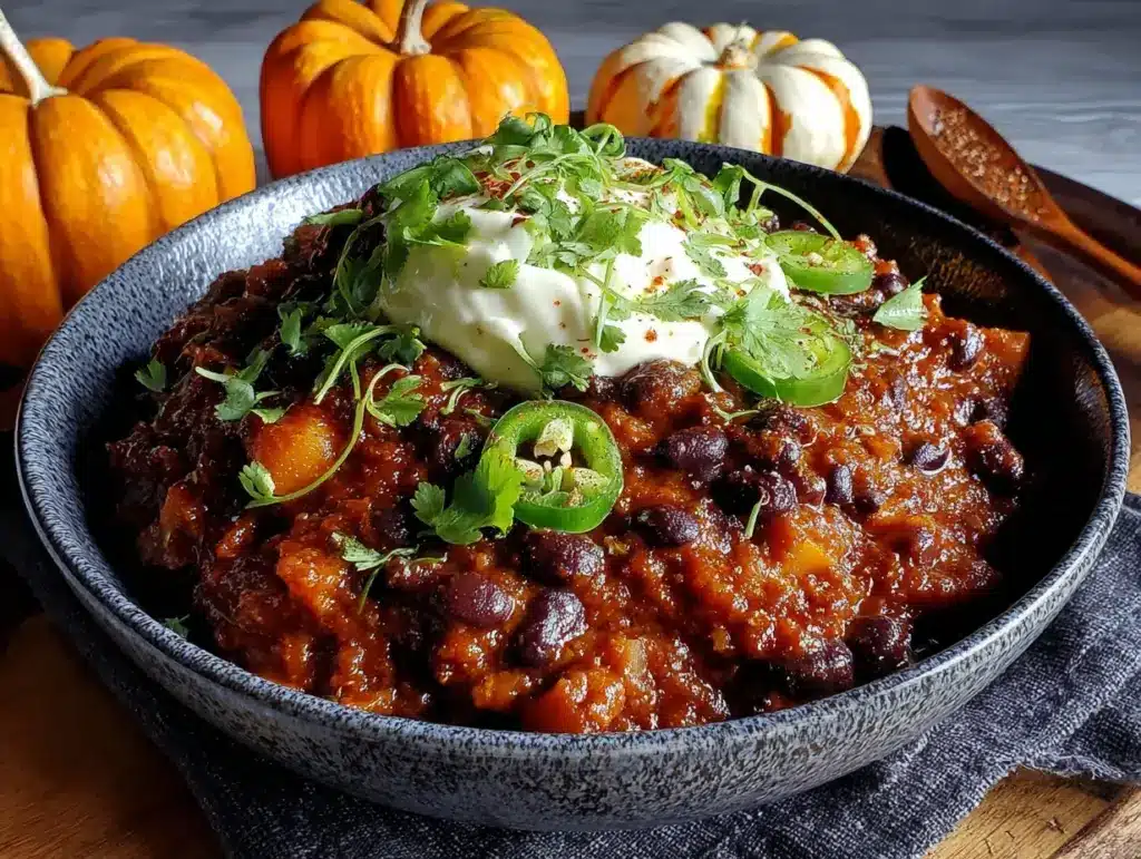 pumpkin chili - featured image