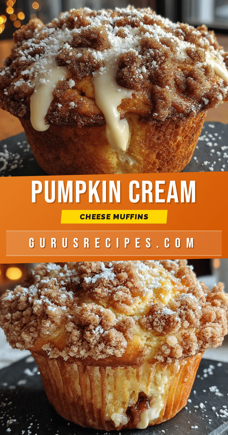 pumpkin cream cheese muffins recipe