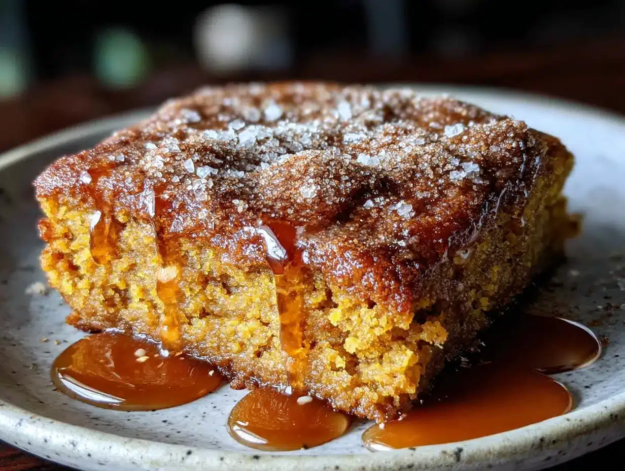 pumpkin pie spice snickerdoodle blondies preparation steps