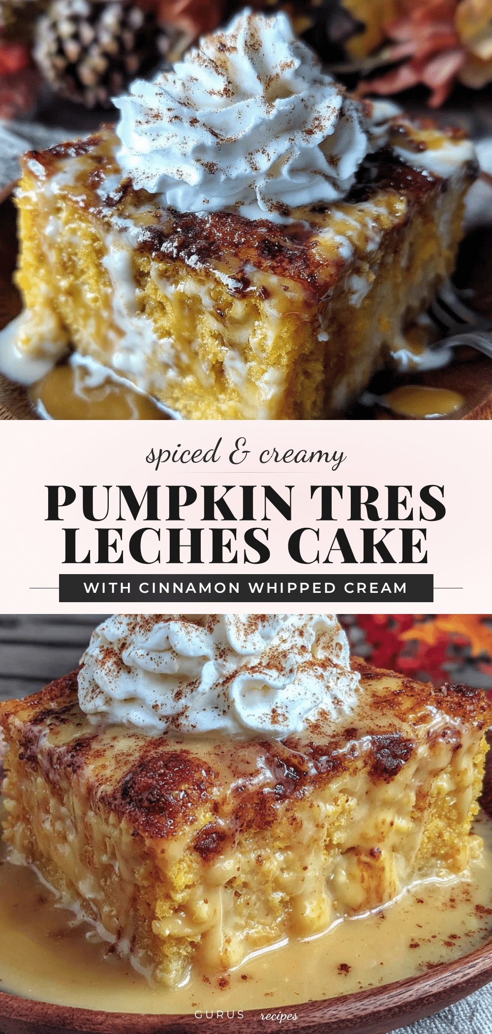 pumpkin tres leches cake recipe