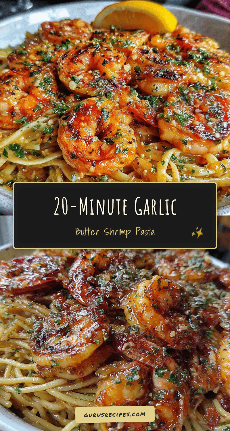 quick garlic butter shrimp pasta recipe