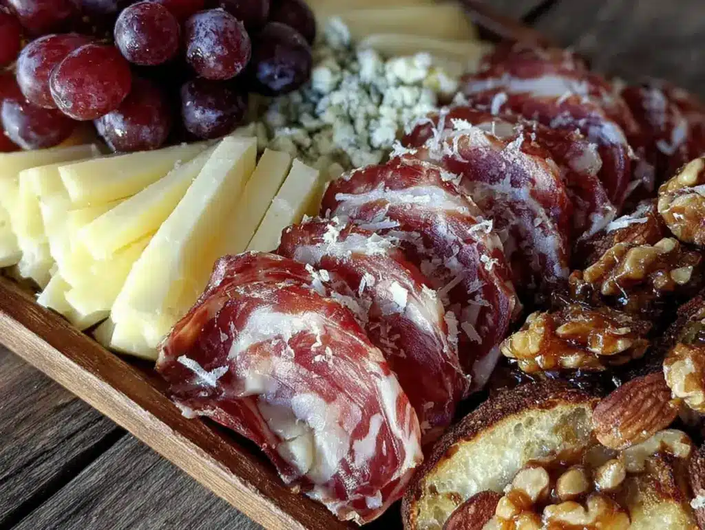 romantic charcuterie board for two - featured image