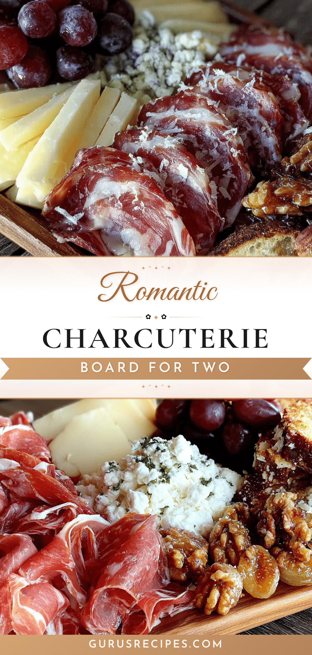 romantic charcuterie board for two recipe