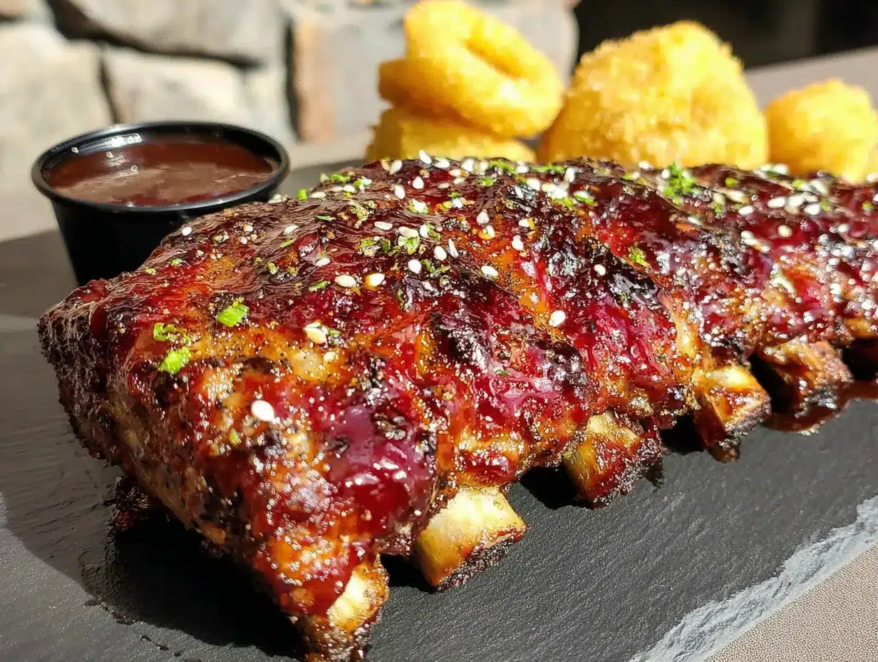 smoky bourbon baby back ribs preparation steps