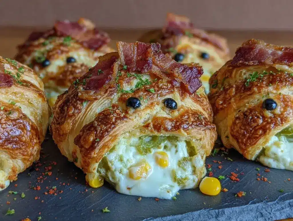 Spooky Mummy Jalapeno Popper Bites - featured image