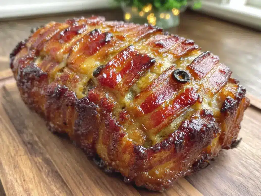 Spooky Mummy Meatloaf - featured image