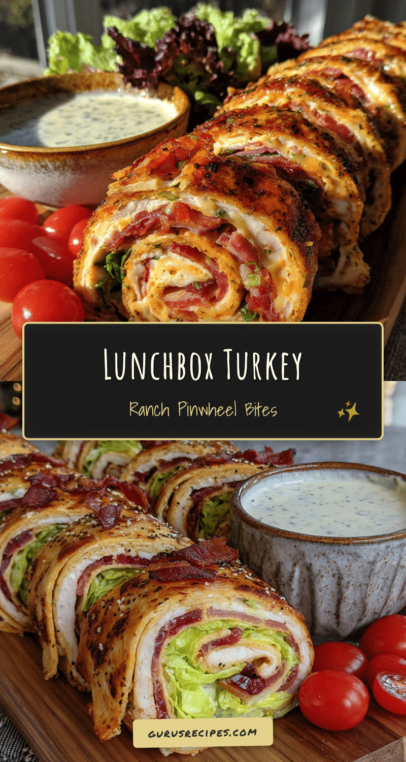 turkey pinwheel roll-ups with ranch recipe