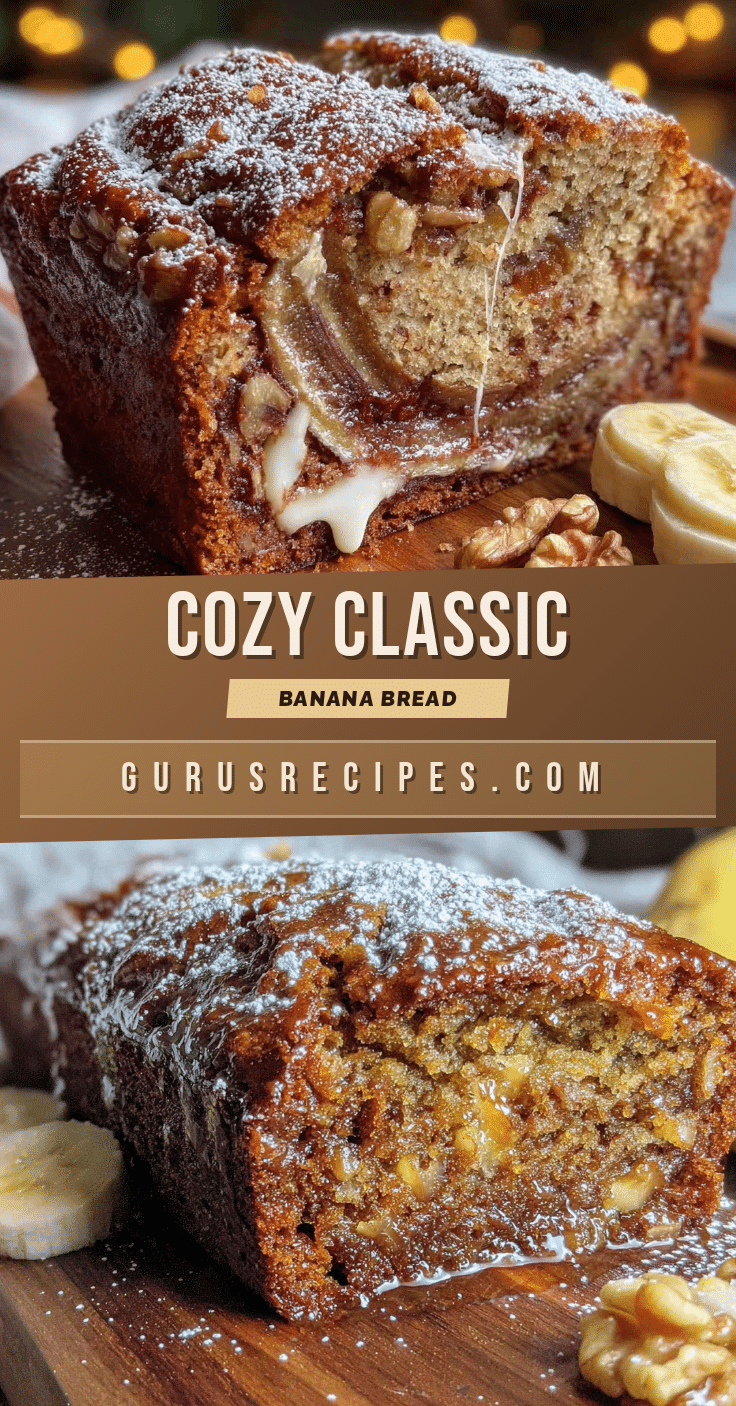 banana bread with walnuts recipe
