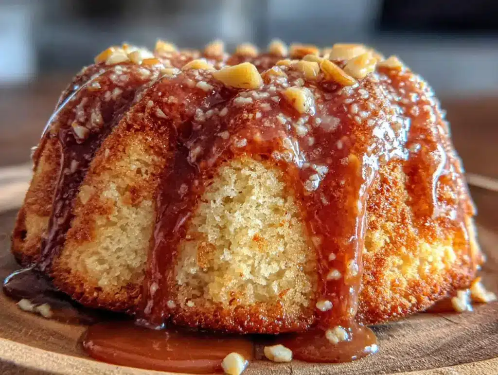 brown butter apple cider cake - featured image