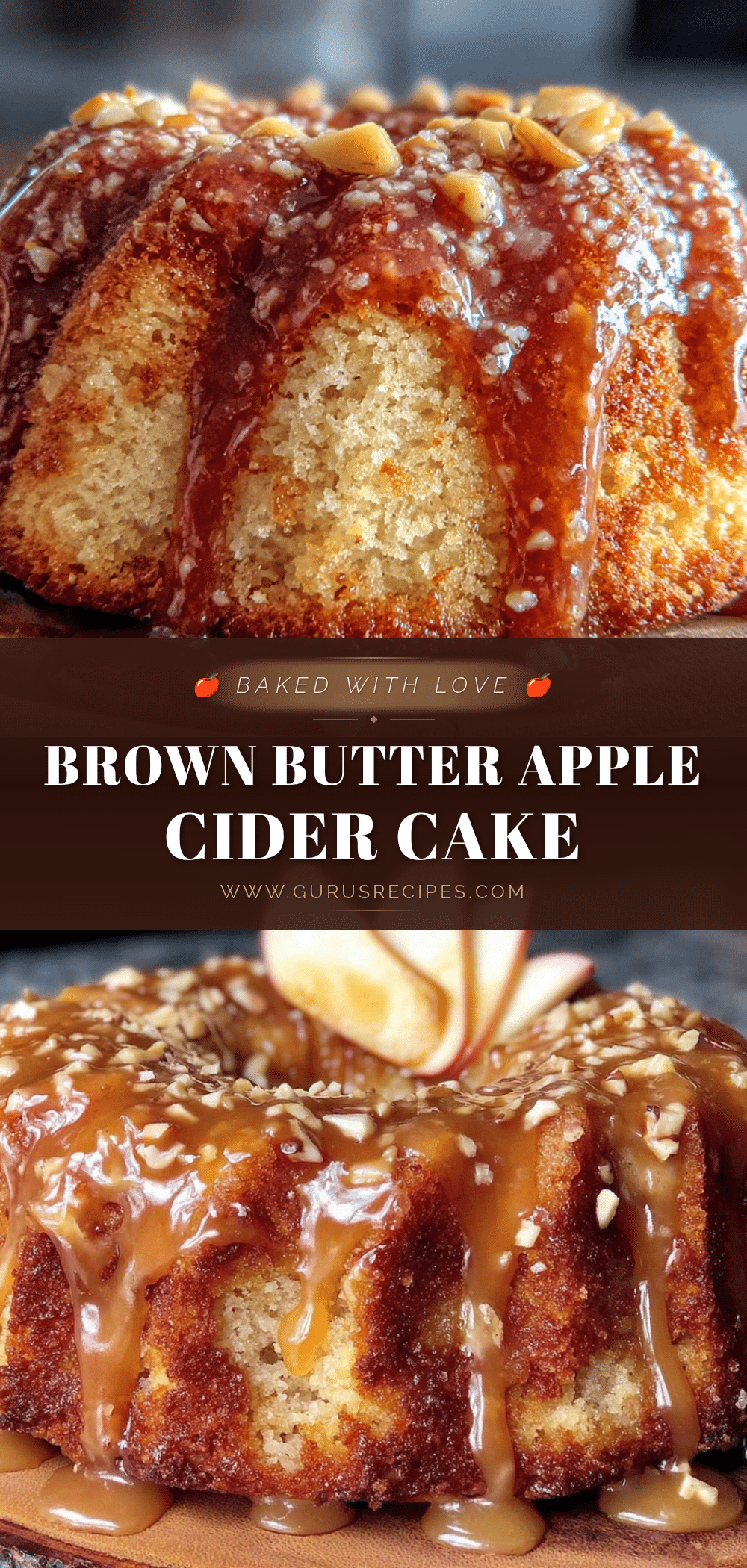 brown butter apple cider cake recipe