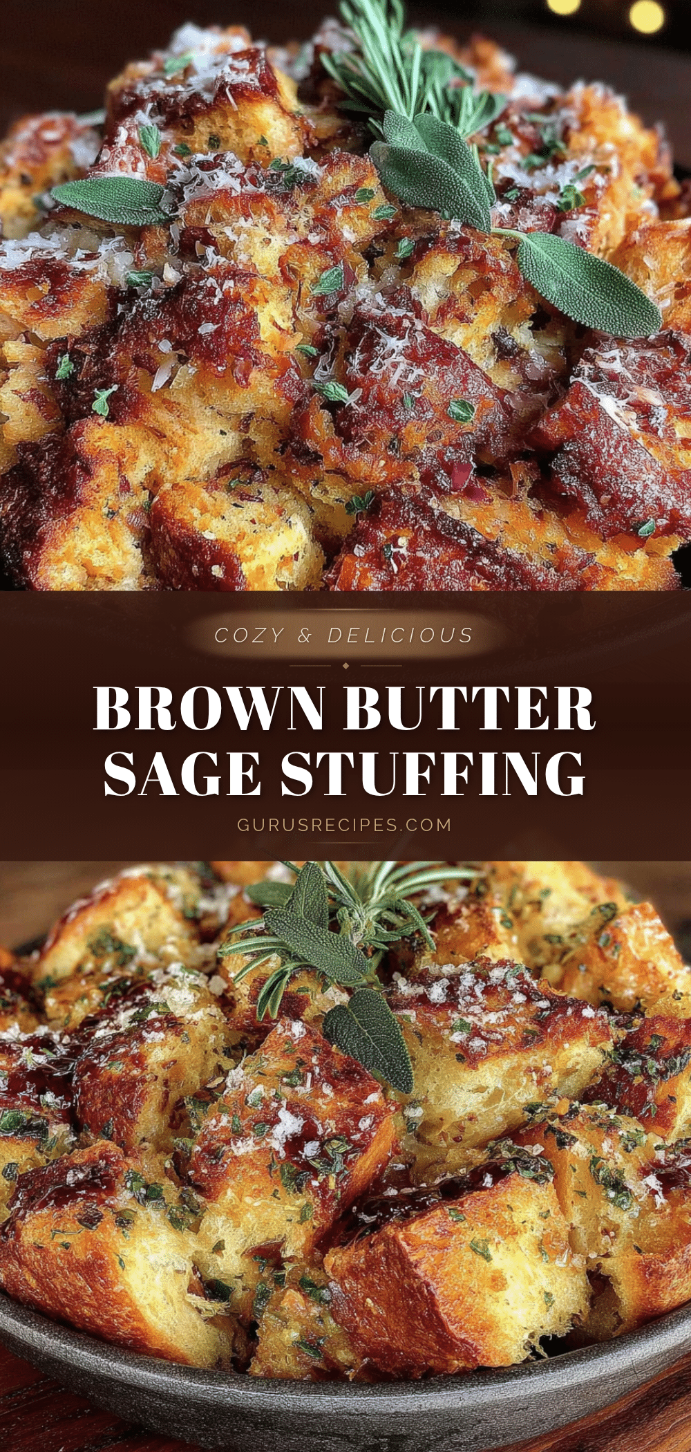 brown butter sage stuffing with sourdough recipe