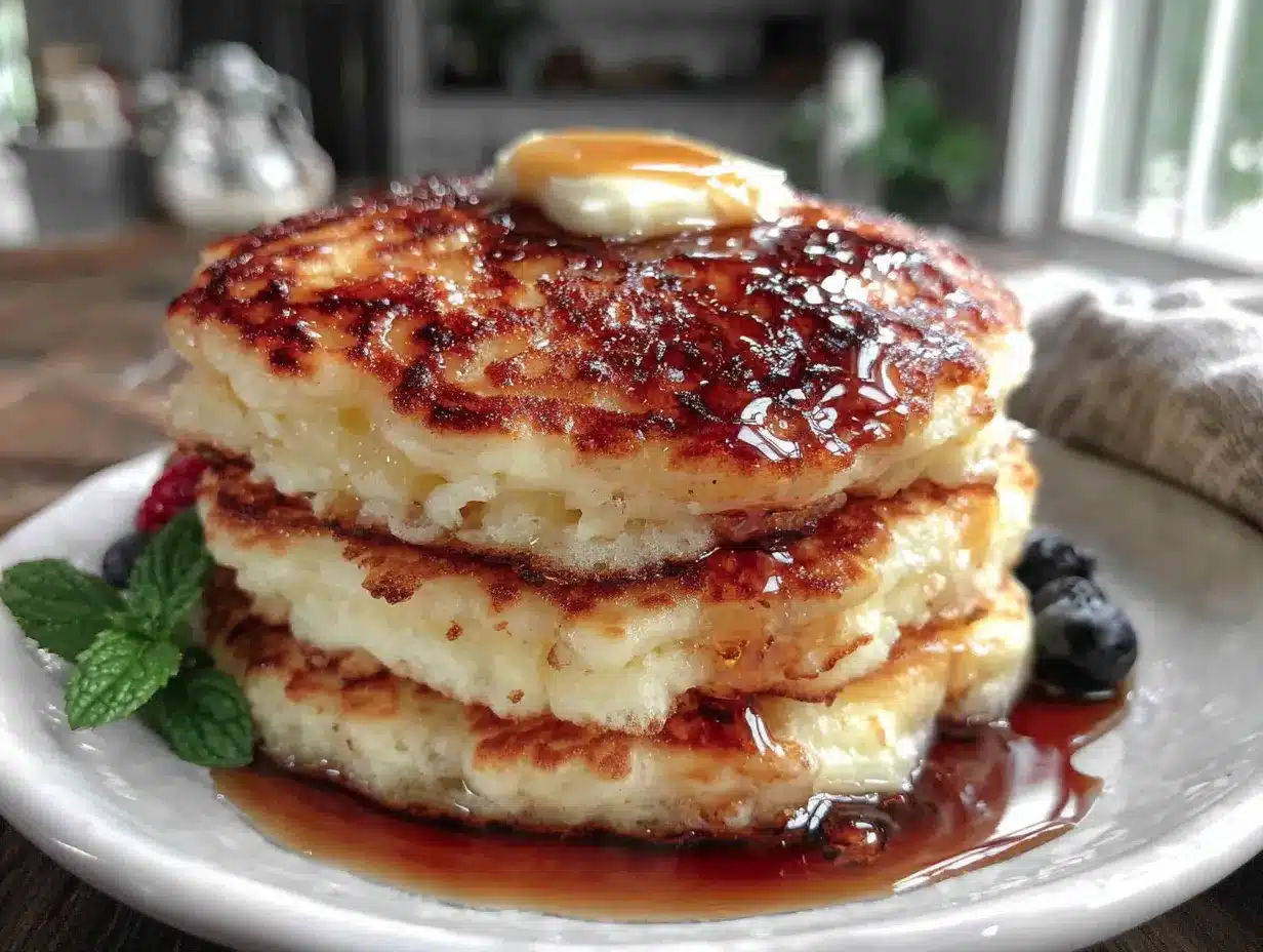 buttermilk pancakes preparation steps