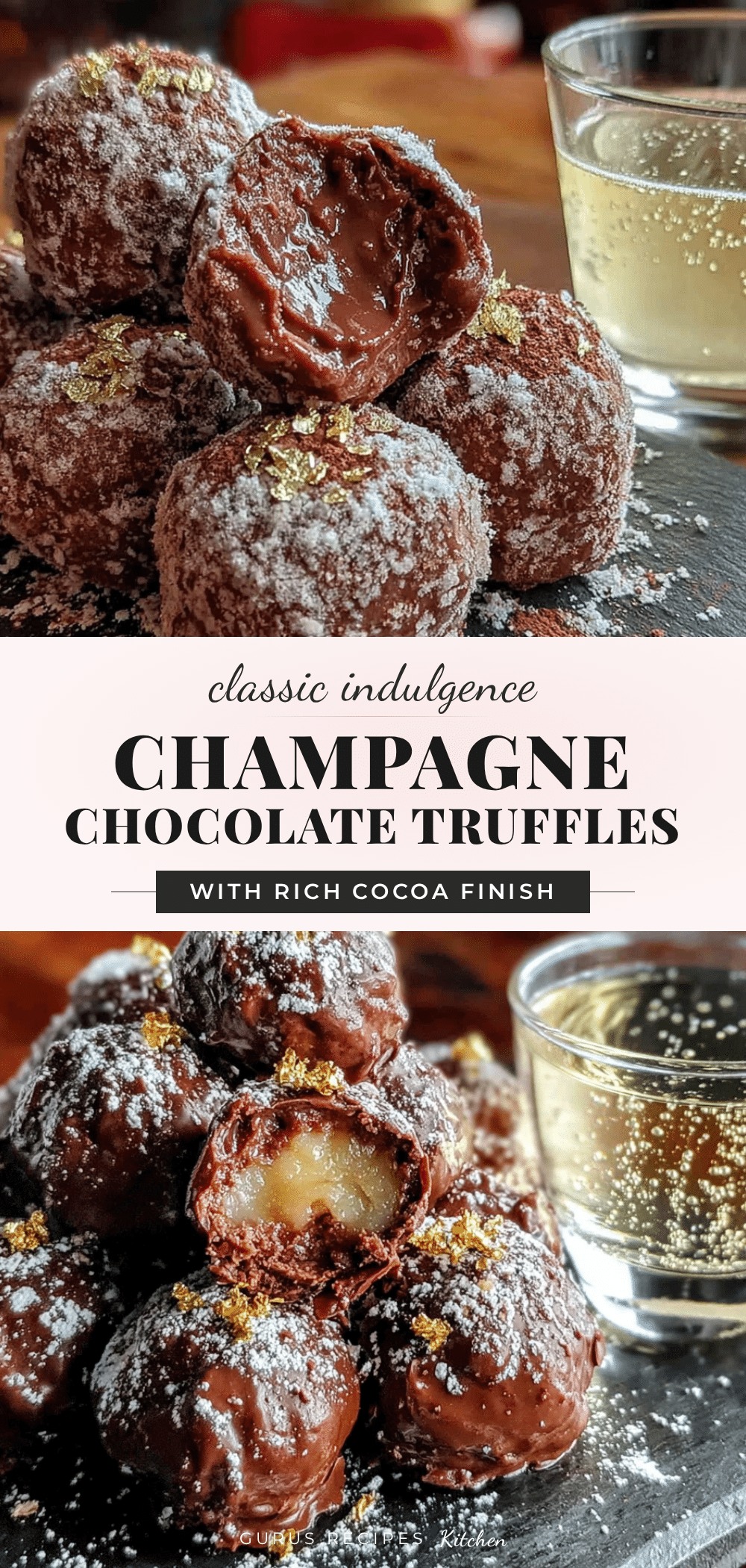 champagne chocolate truffles recipe