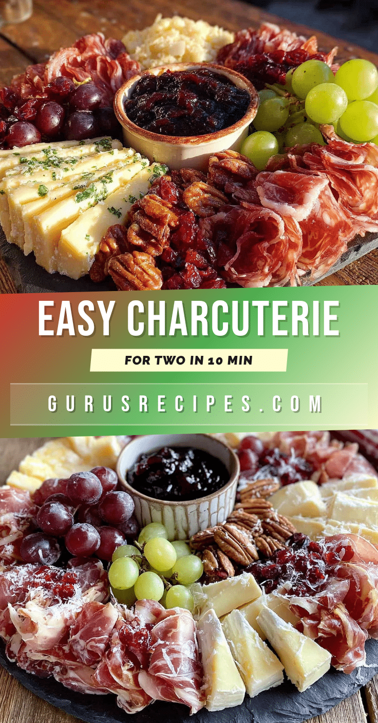 charcuterie board for two recipe