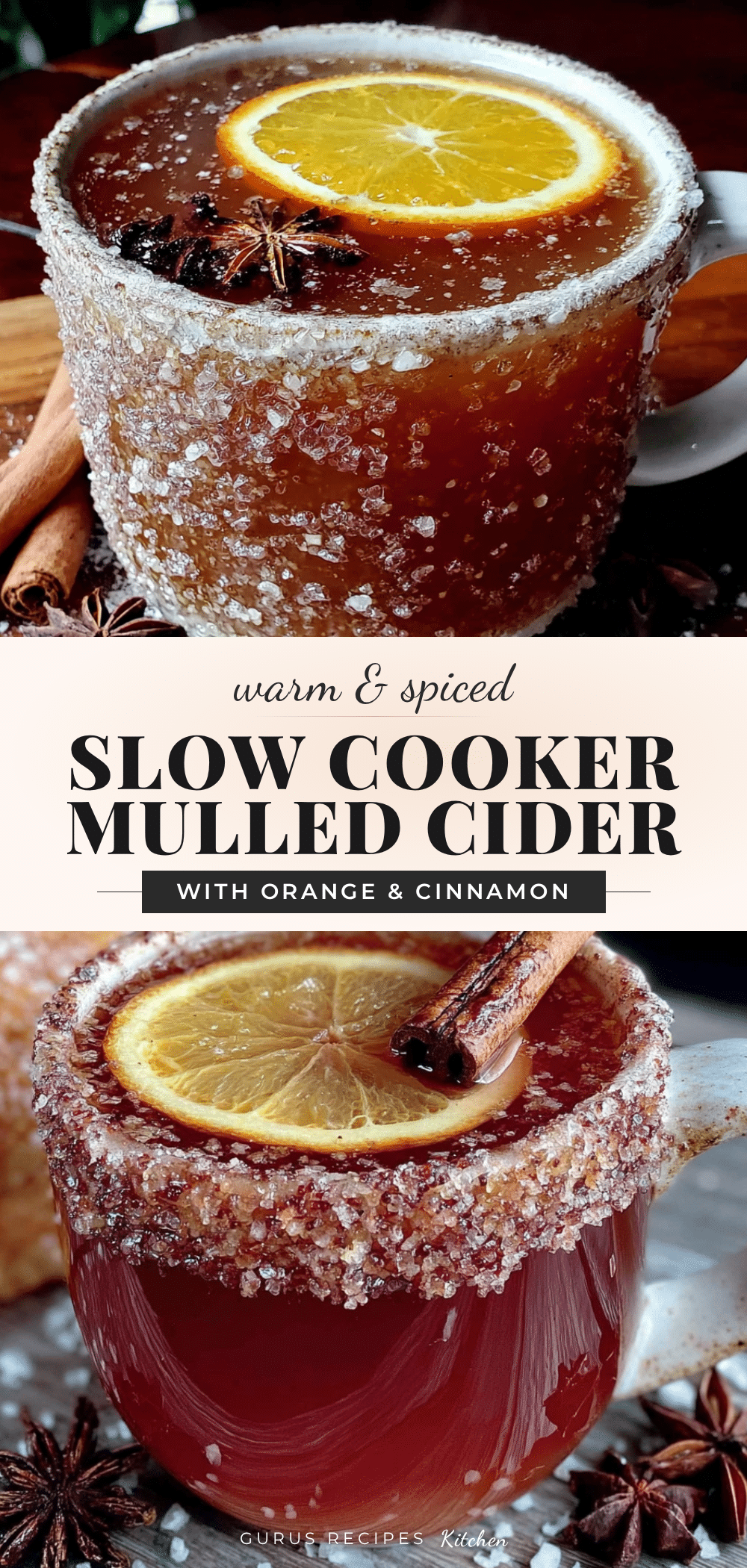 cozy slow cooker mulled cider recipe