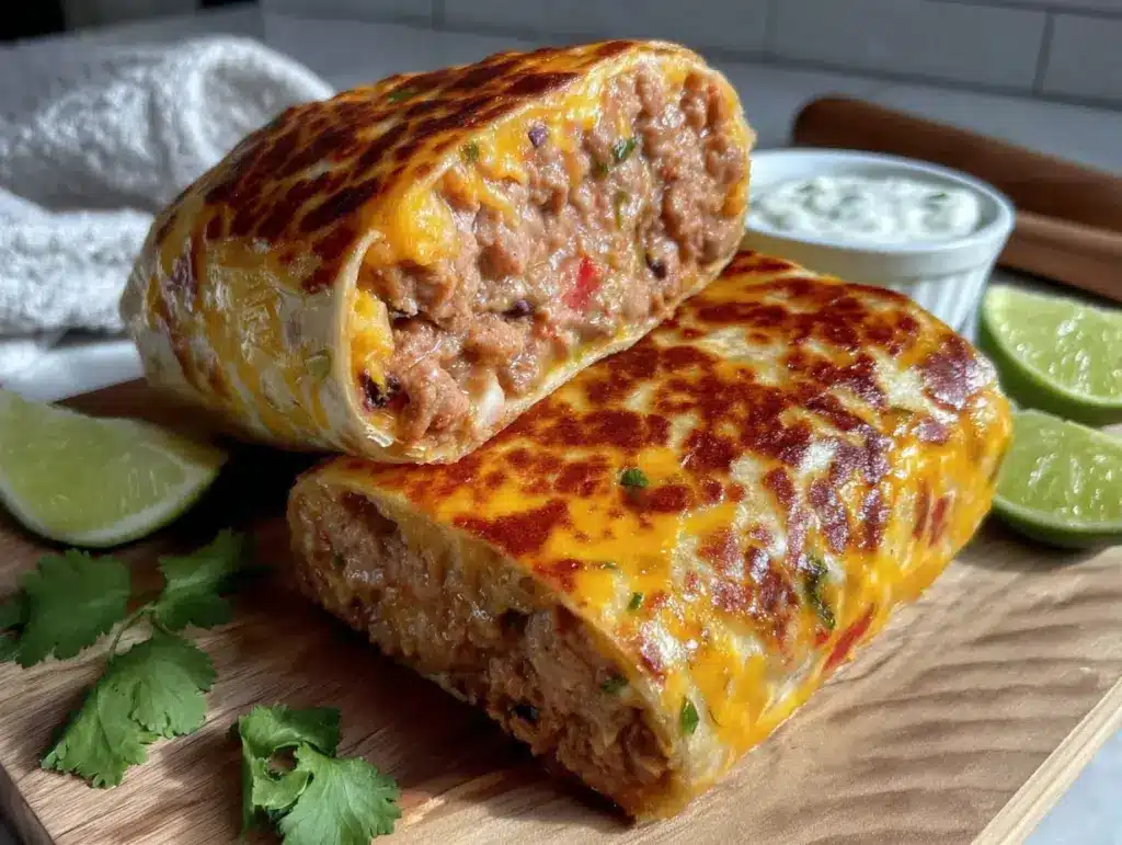 Easy Freezer Turkey Black Bean Burritos - featured image