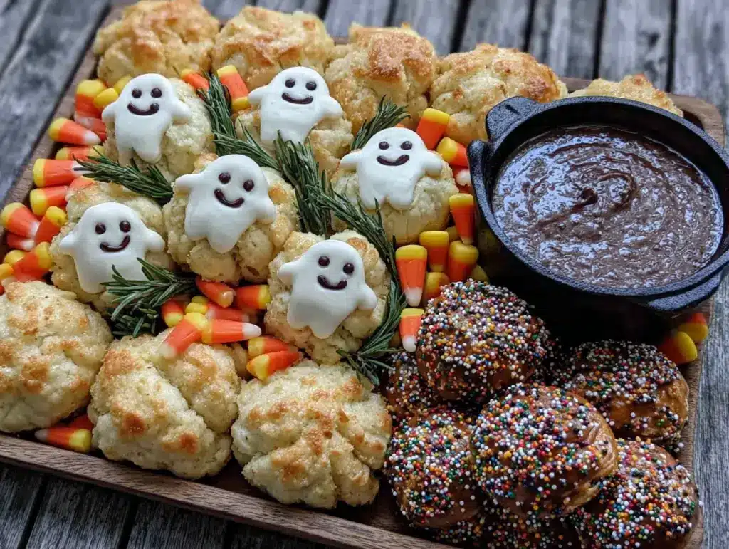 Easy Halloween Charcuterie Board - featured image