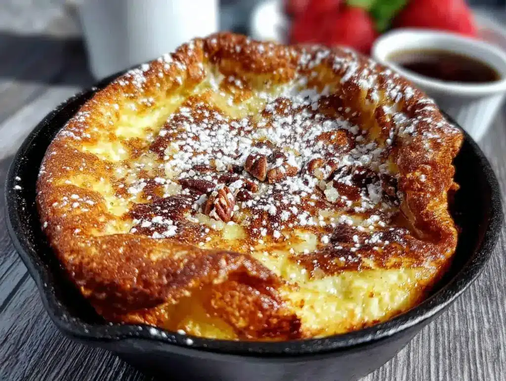 German apple pancake recipe - featured image