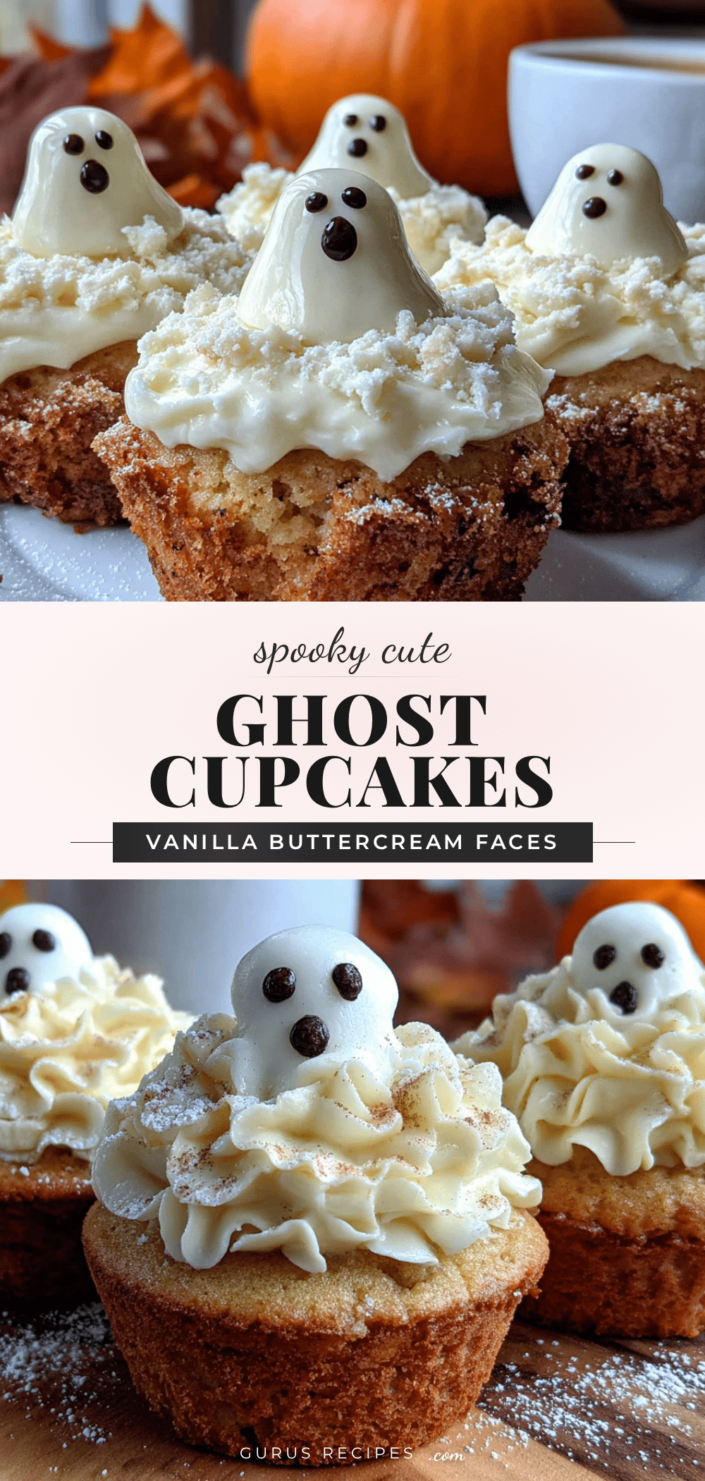 ghost cupcakes recipe