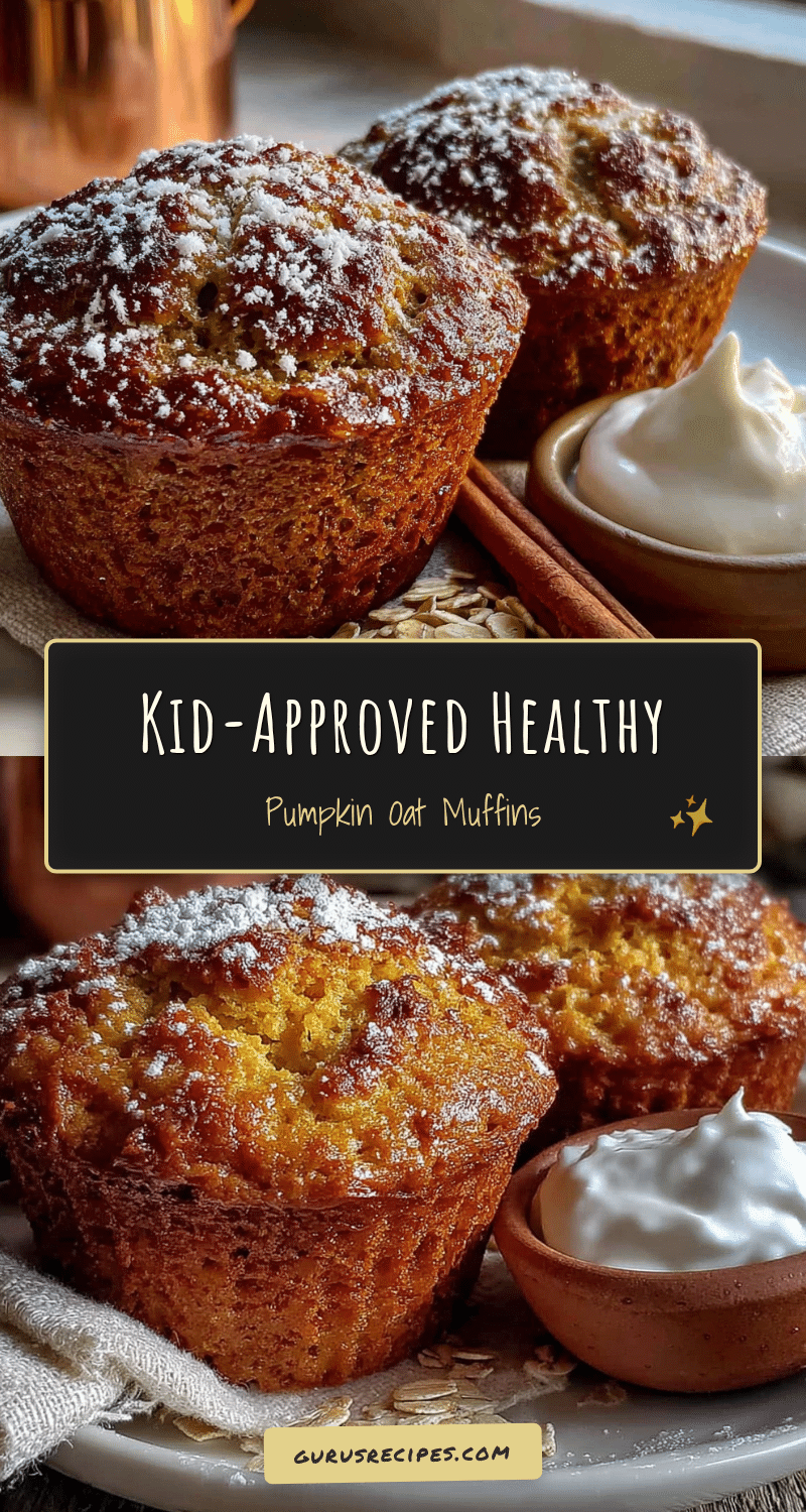 healthy pumpkin oat muffins recipe