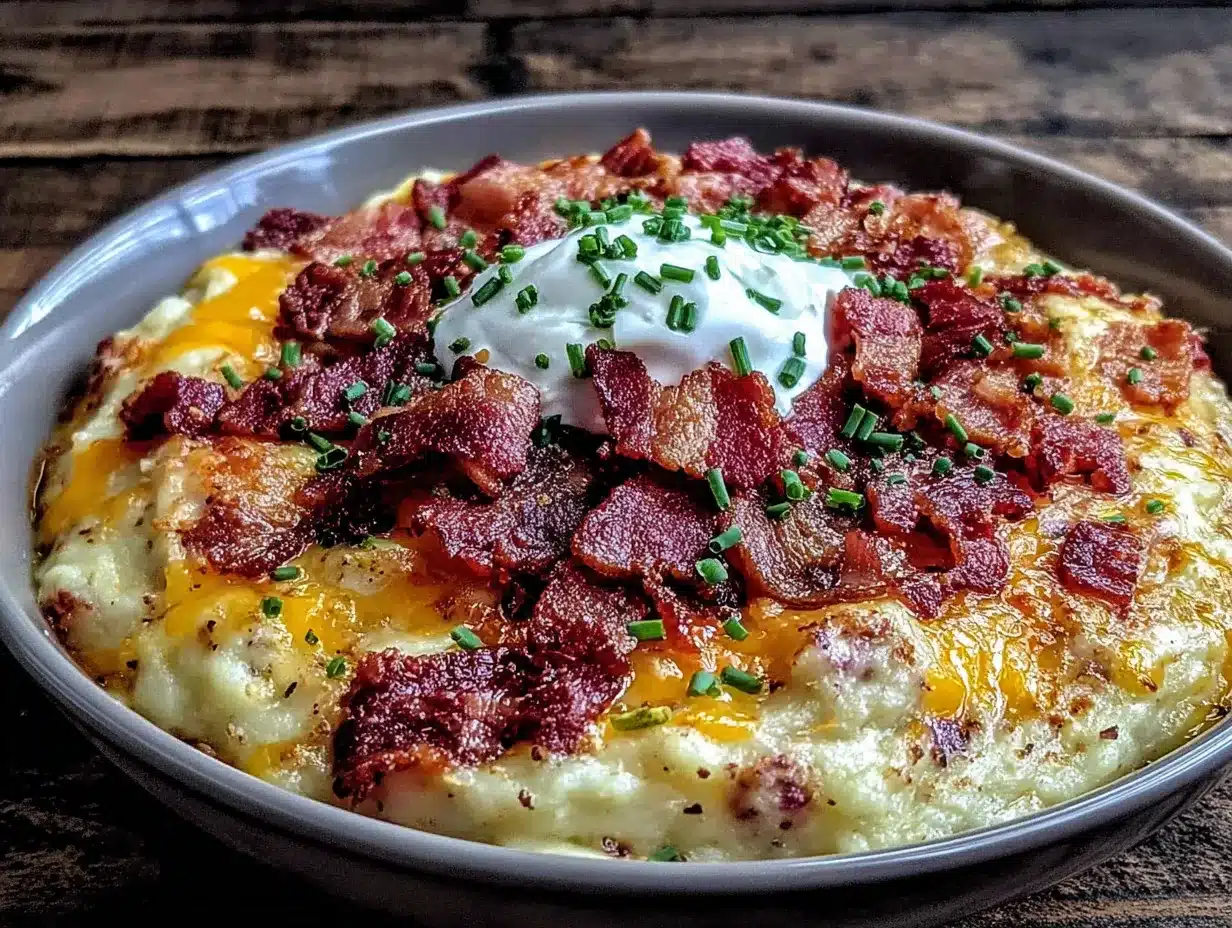loaded baked potato soup preparation steps