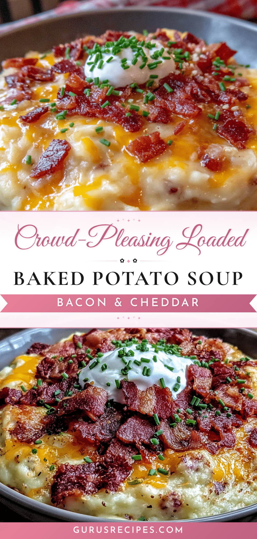 loaded baked potato soup recipe