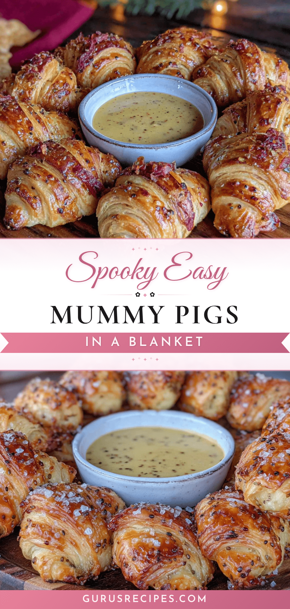 Mummy pigs in a blanket recipe
