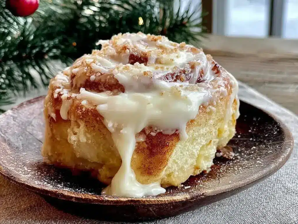 slow cooker cinnamon rolls - featured image