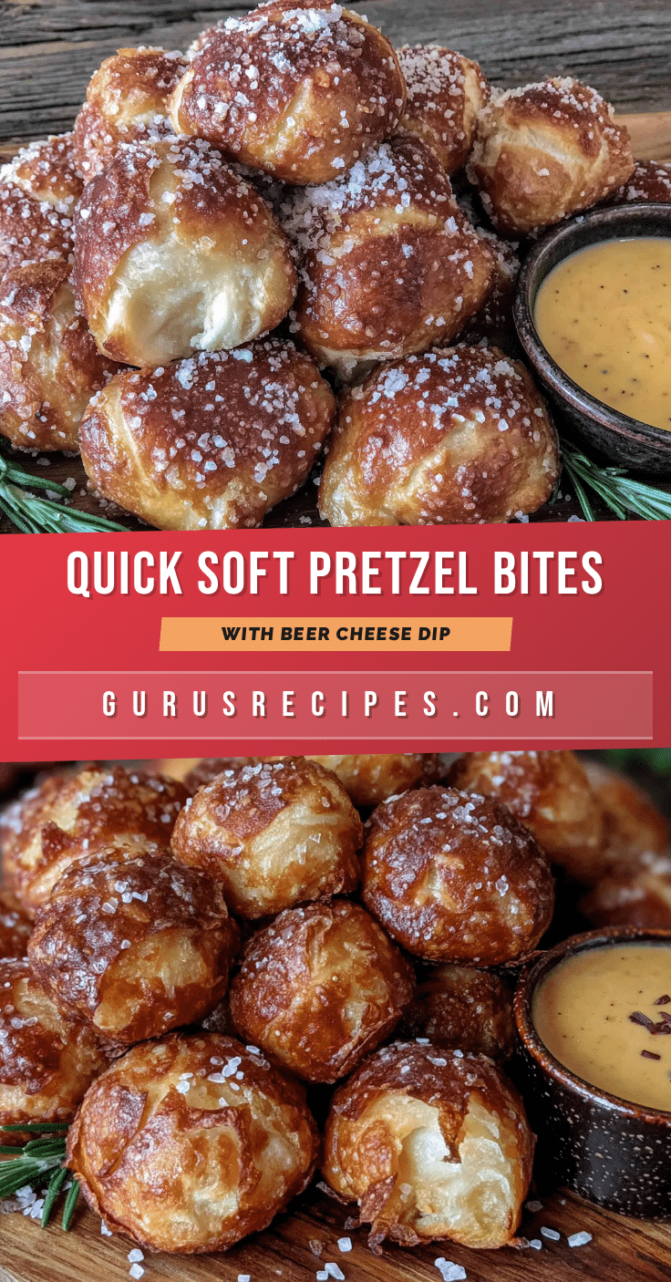 soft pretzel bites with beer cheese dip recipe