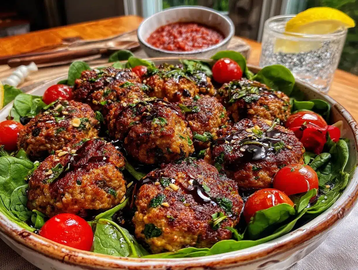 turkey and veggie meatballs preparation steps