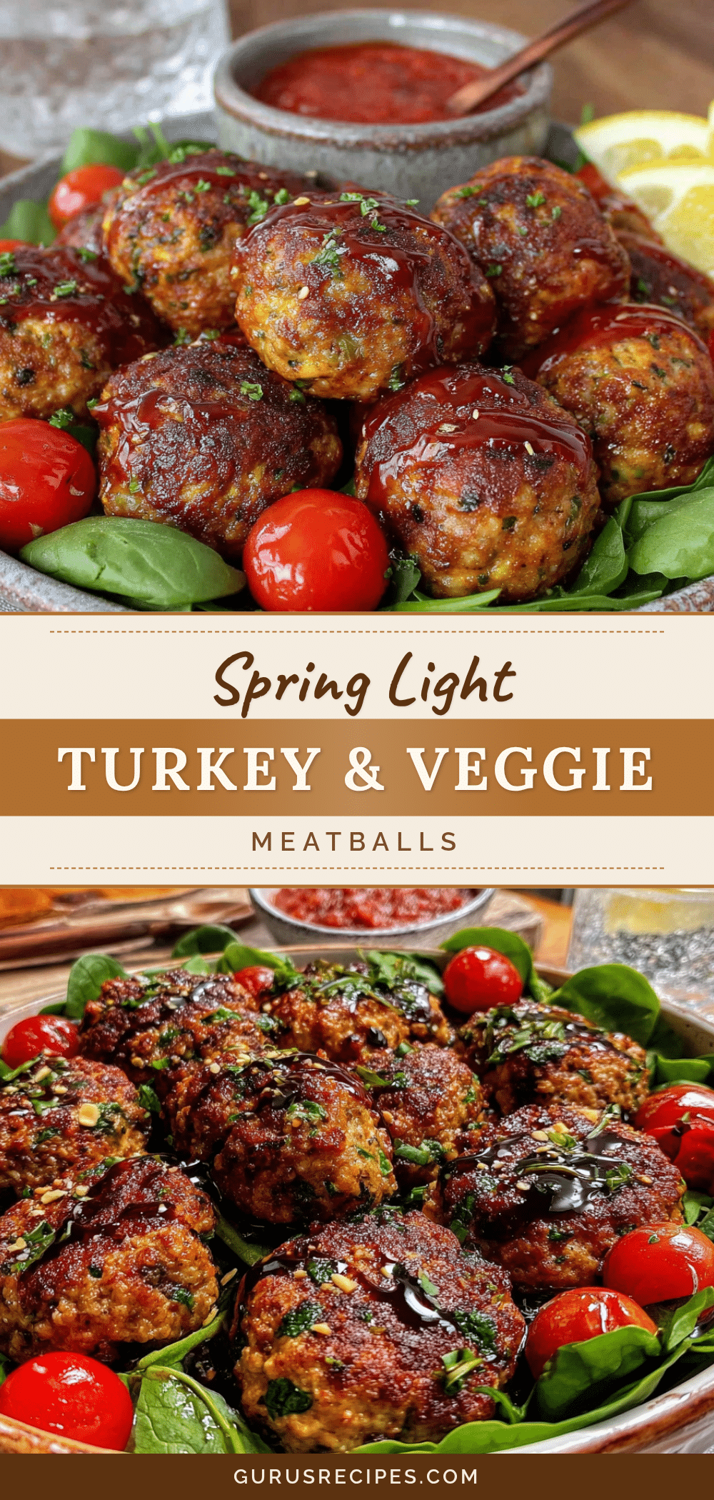turkey and veggie meatballs recipe