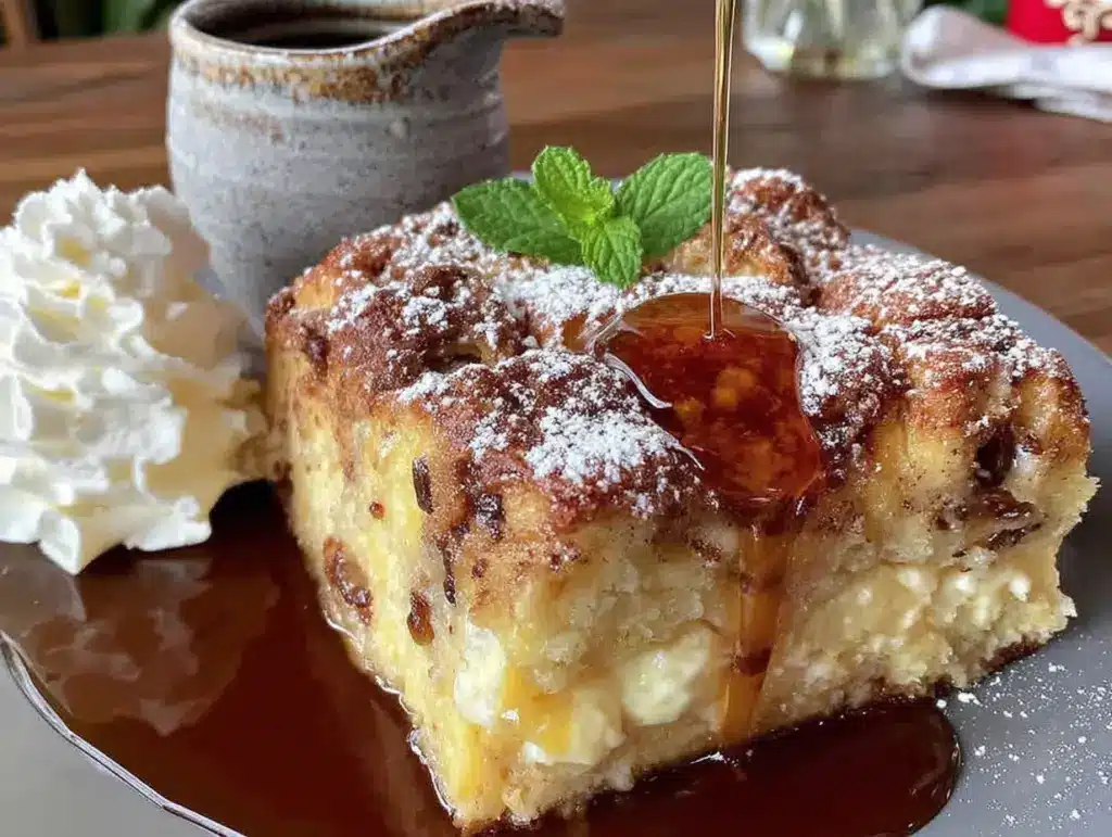 baked French toast casserole - featured image