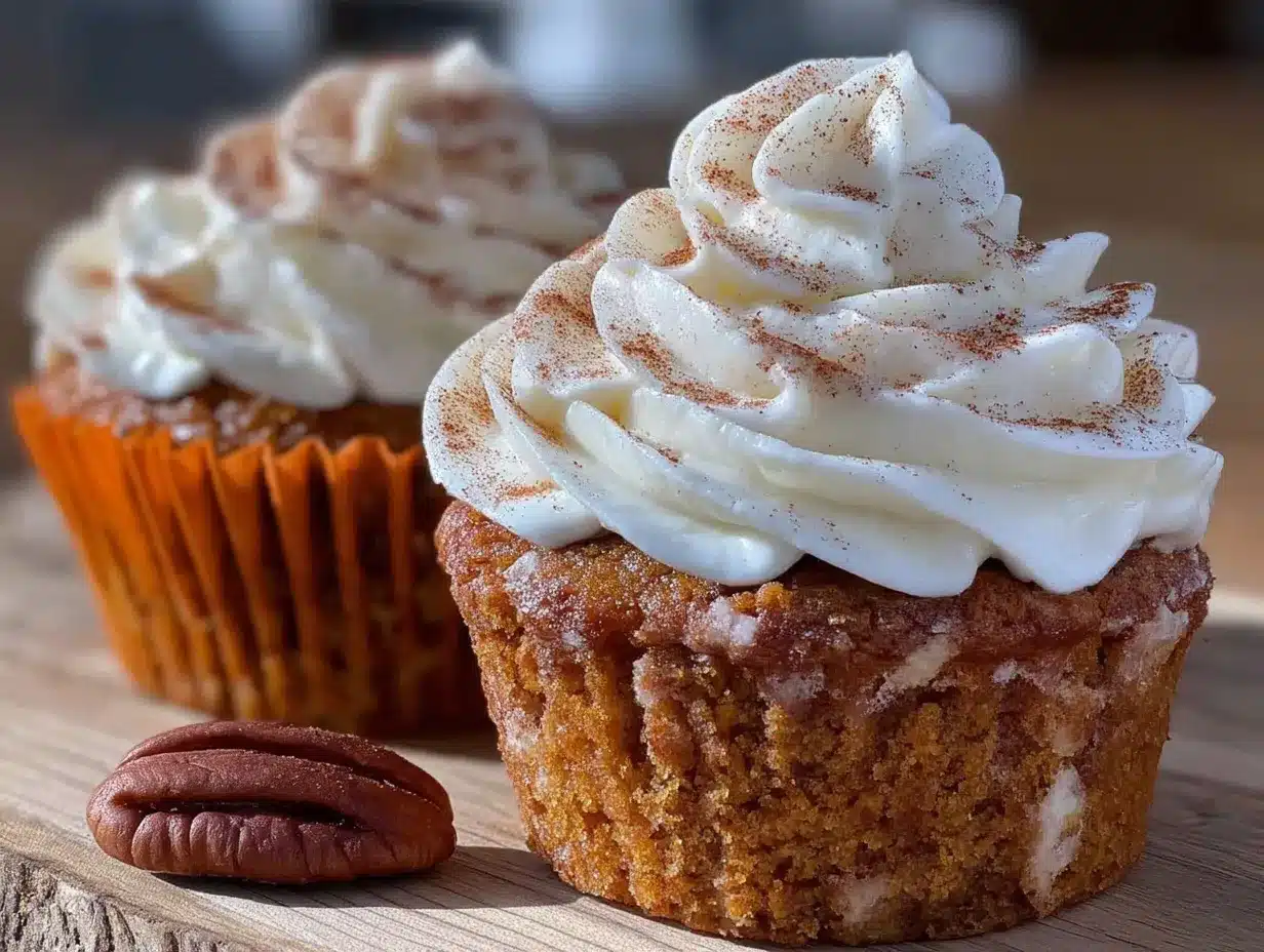 best easy pumpkin spice thanksgiving cupcakes preparation steps