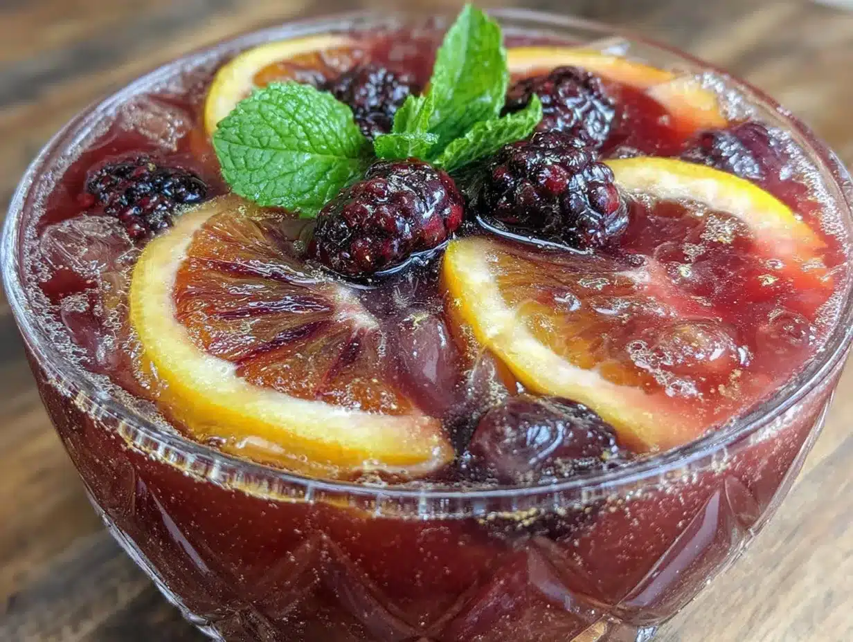 blood orange vampire punch preparation steps