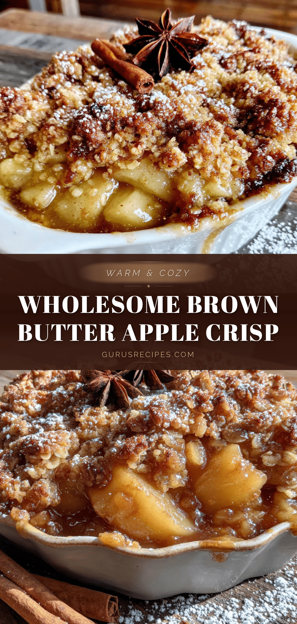 brown butter apple crisp recipe