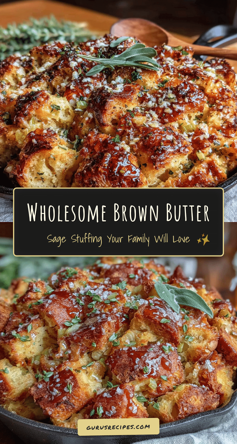 brown butter sage stuffing recipe