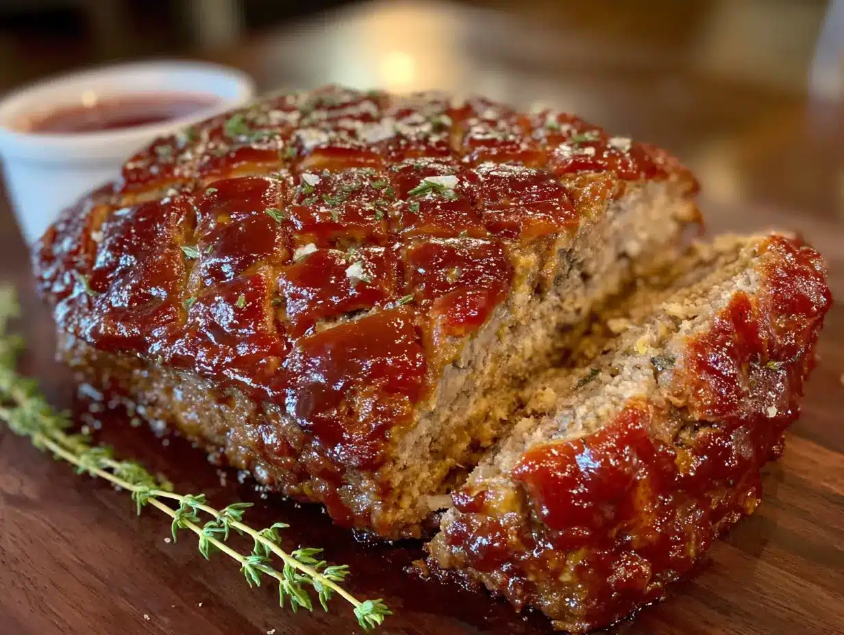brown sugar glazed meatloaf preparation steps