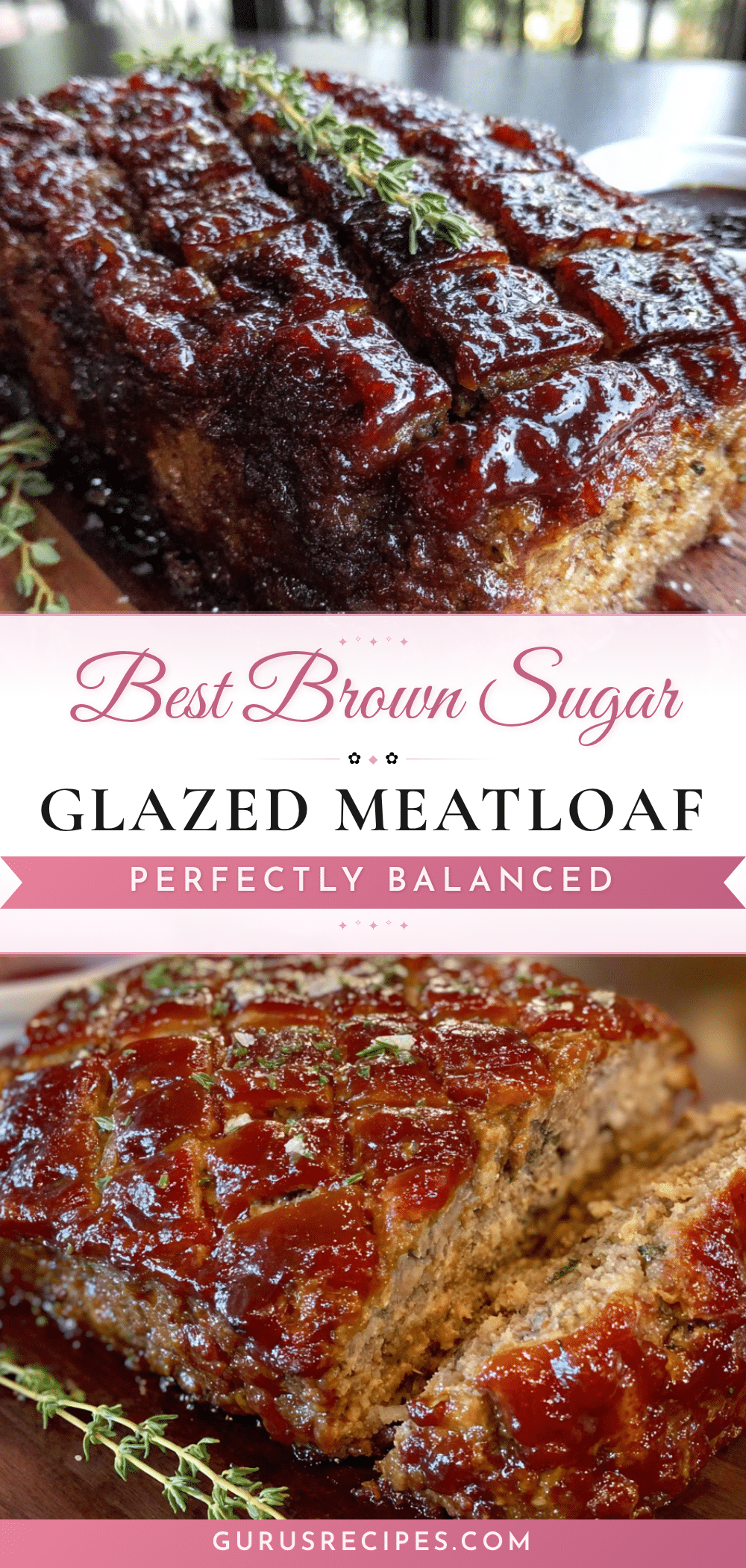brown sugar glazed meatloaf recipe