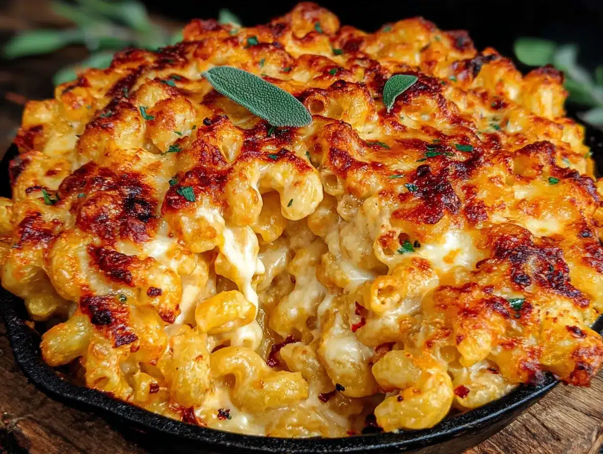 butternut squash mac and cheese preparation steps