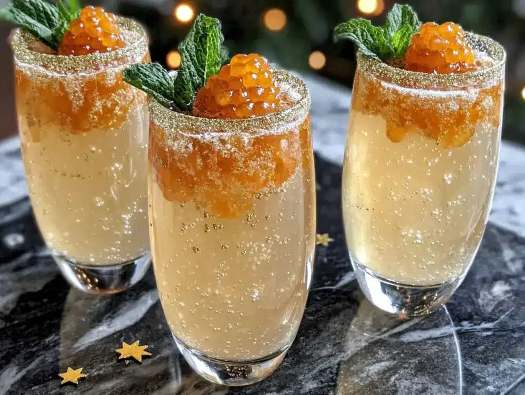 champagne jello shots - featured image