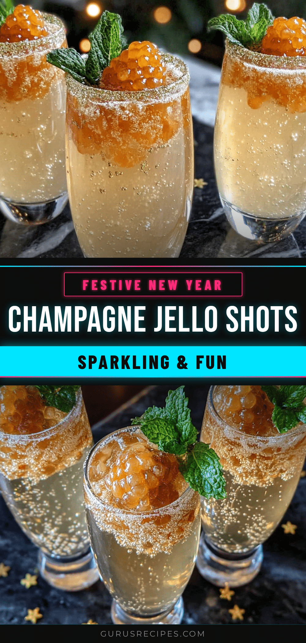 champagne jello shots recipe