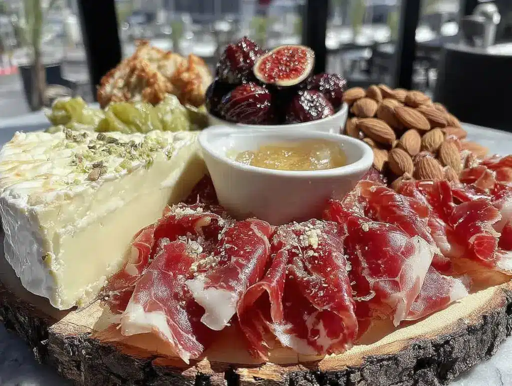 charcuterie board for two - featured image