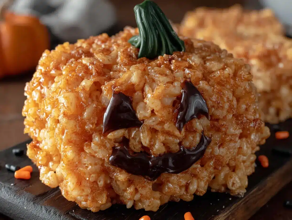 Cozy No-Bake Jack-O-Lantern Treats preparation steps