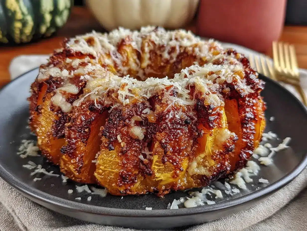 crispy baked delicata squash rings preparation steps