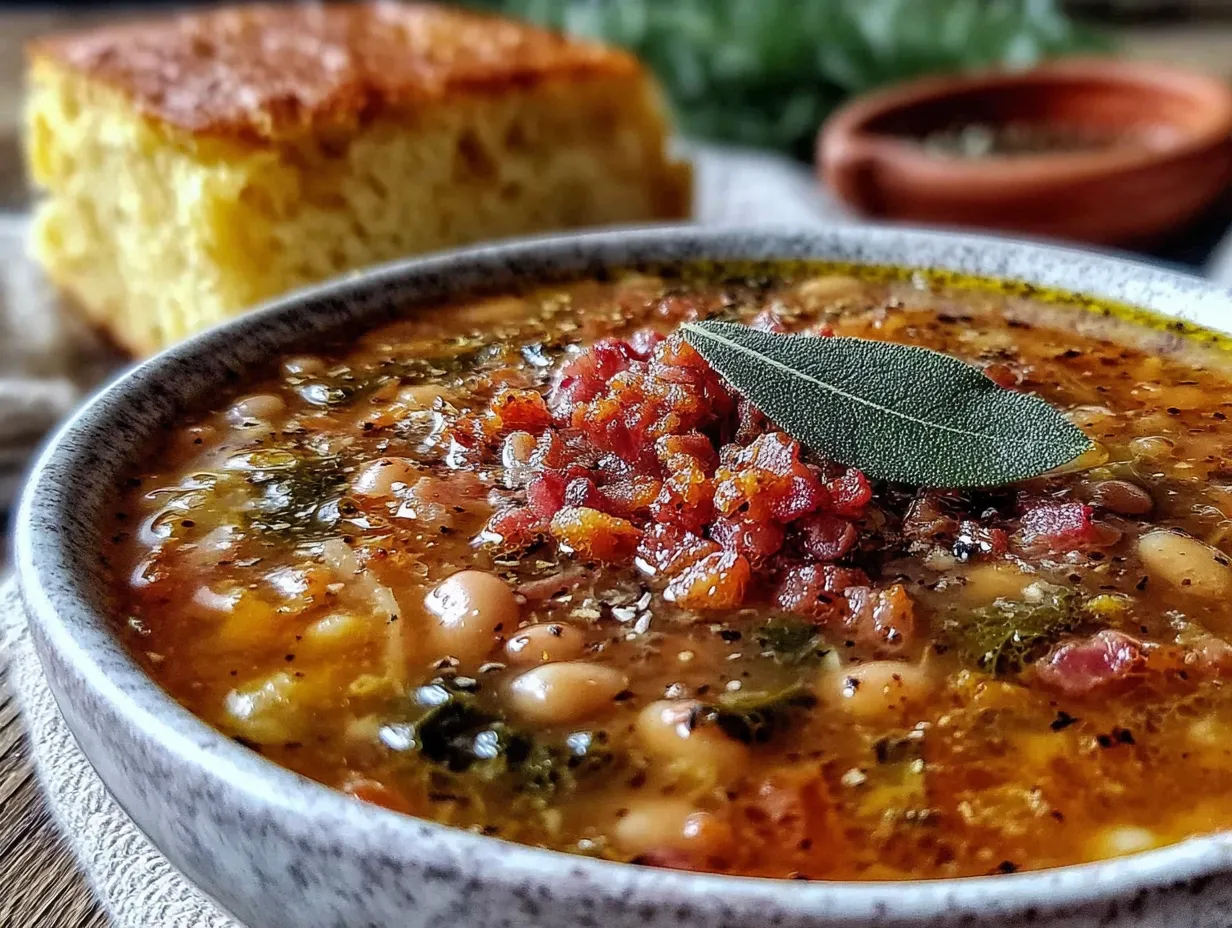 easy black-eyed pea soup recipe preparation steps