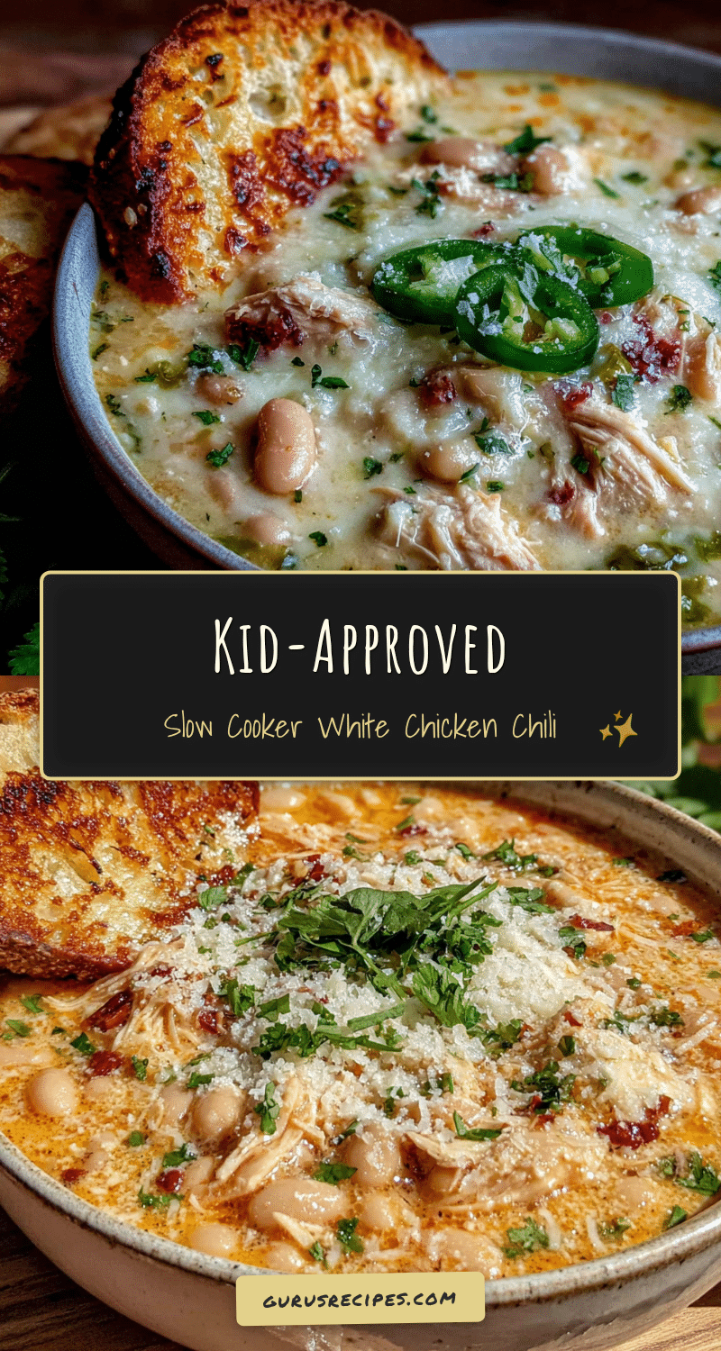 easy slow cooker white chicken chili recipe