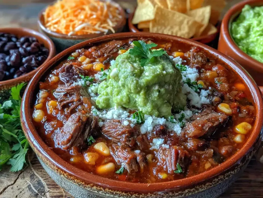Friendsgiving Taco Soup Bar for a Crowd - featured image