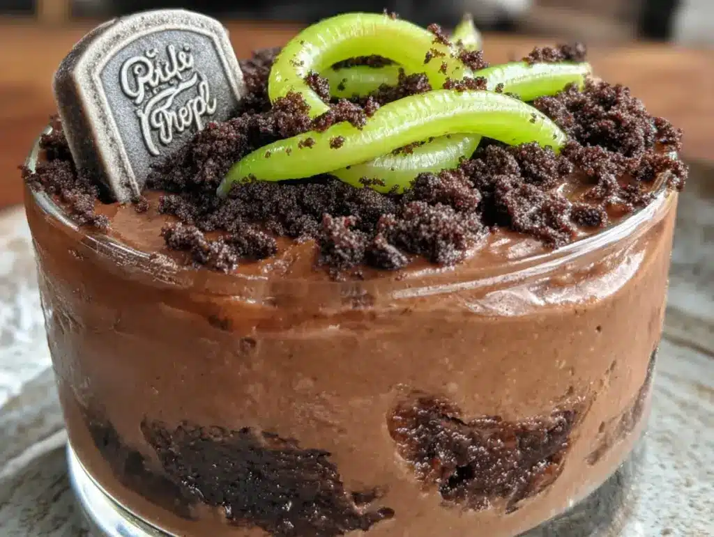 graveyard dirt cups - featured image