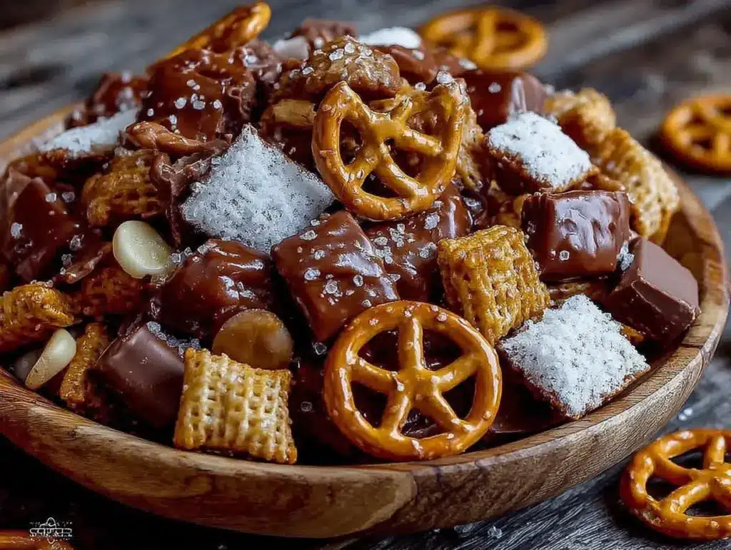 halloween trail mix - featured image
